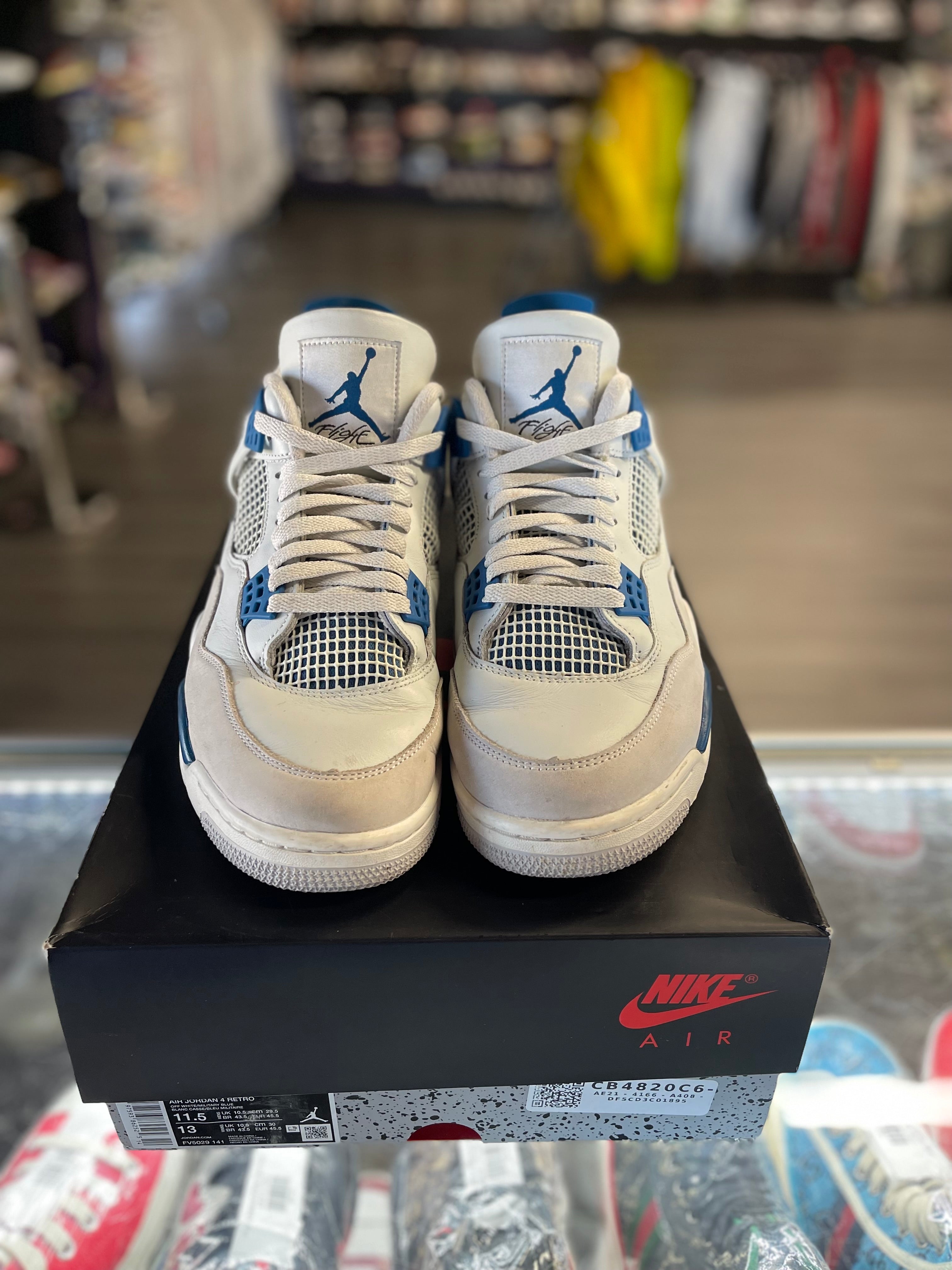 2024 Air Jordan Retro 4 "Military Blue"