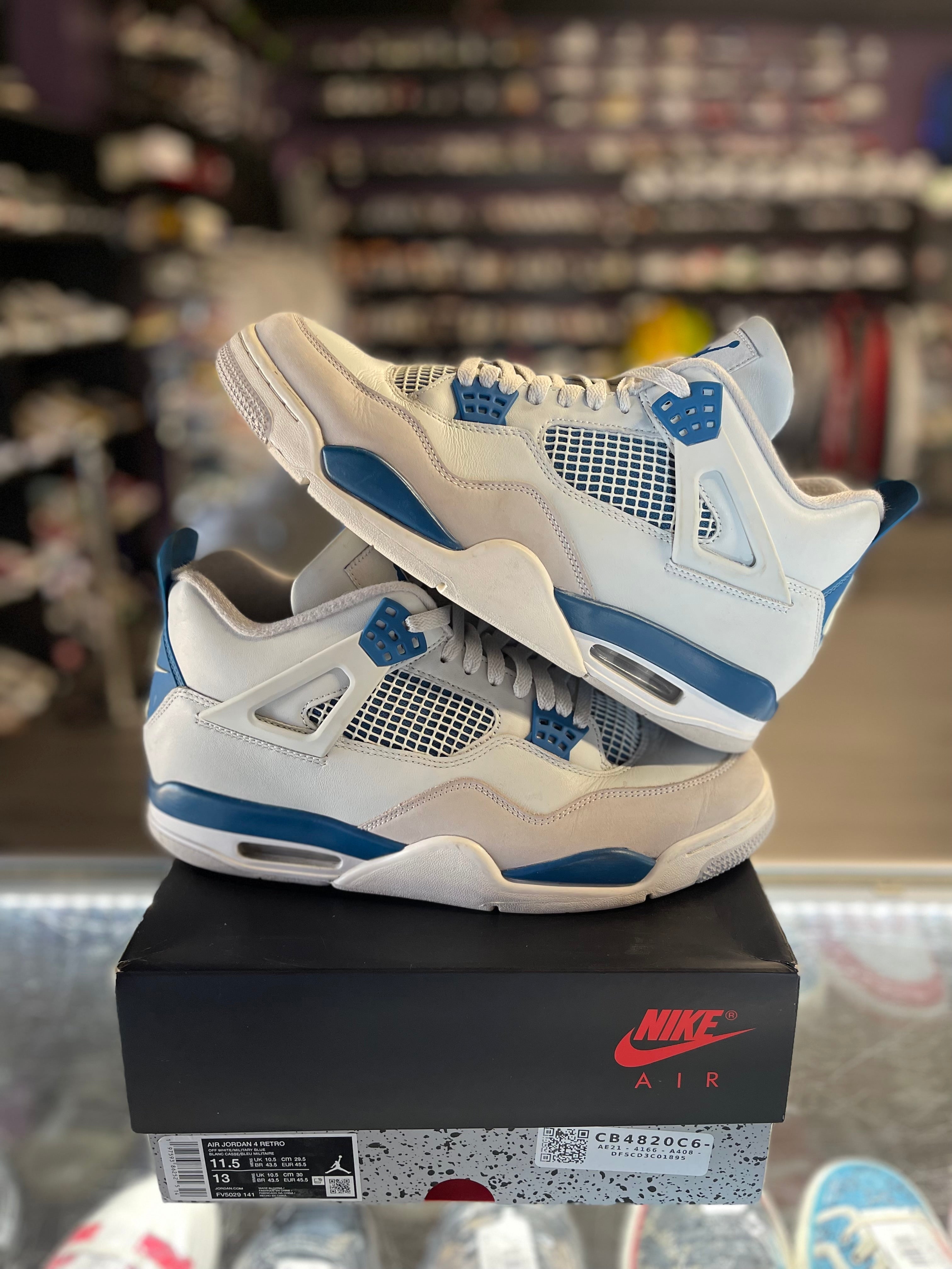 2024 Air Jordan Retro 4 "Military Blue"