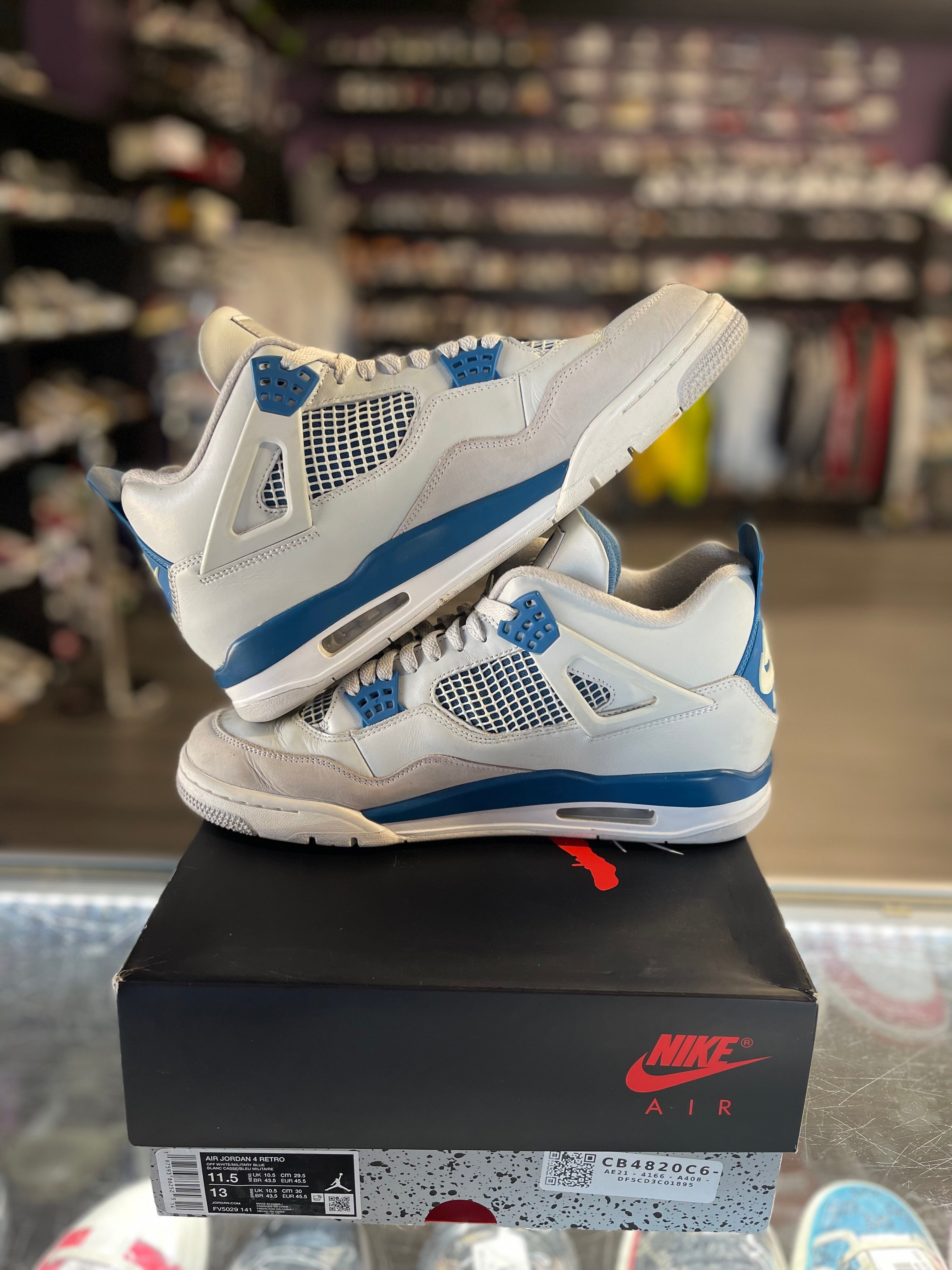 2024 Air Jordan Retro 4 "Military Blue"