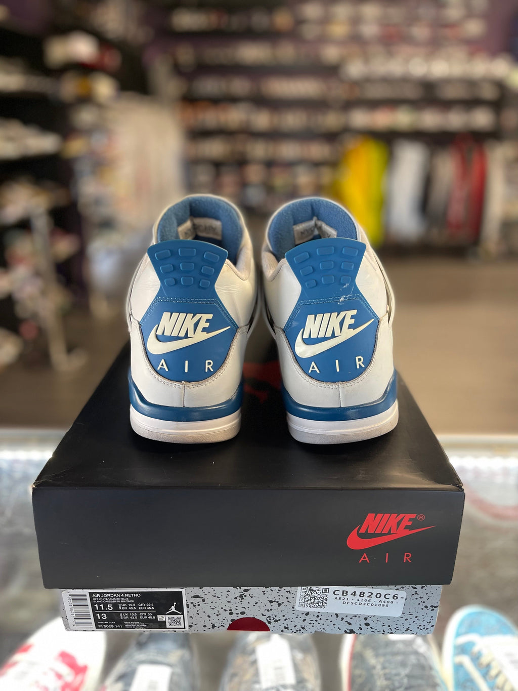 2024 Air Jordan Retro 4 "Military Blue"