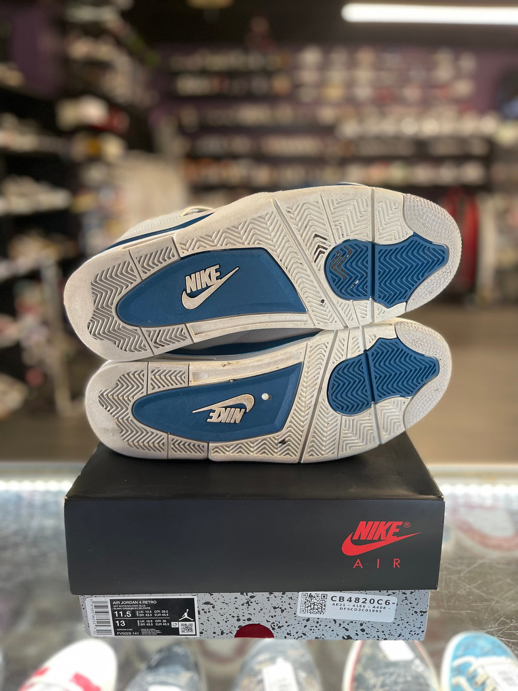 2024 Air Jordan Retro 4 "Military Blue"