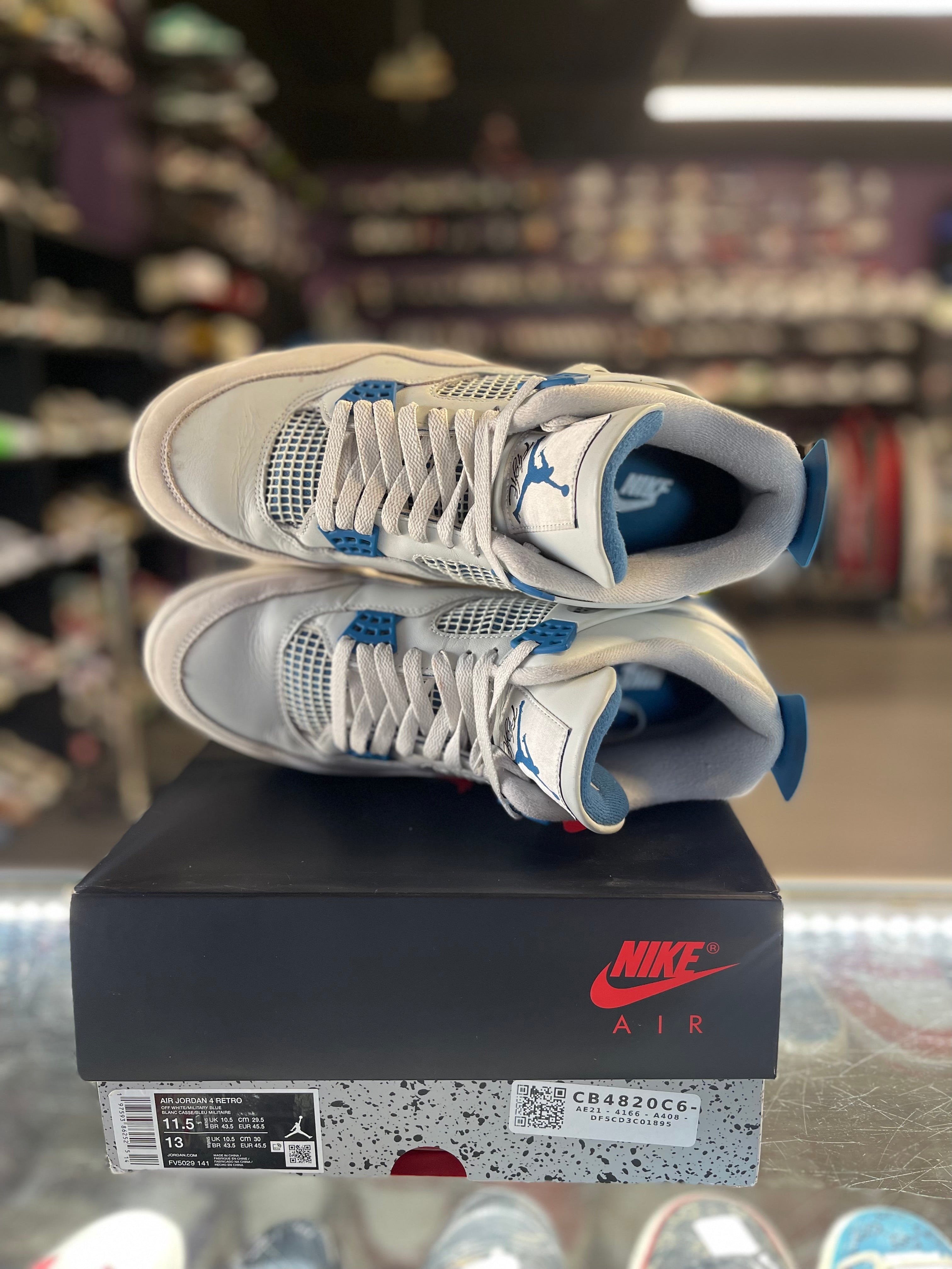 2024 Air Jordan Retro 4 "Military Blue"