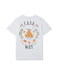 Casa Blanca Tee "White Citrus Oranges"